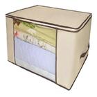 Caixa Organizador Guarda Roupa Flexivel Com Ziper Multiuso Co