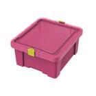 Caixa Organizadora 17l Basic Tramontina Rosa