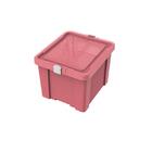 Caixa Organizadora 30l Rosa Basic Tramontina
