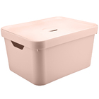 Caixa Organizadora 32l Organizador De Brinquedos Tampa Cube R