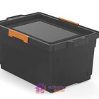 Caixa Organizadora 60l Preto Basic Tramontina