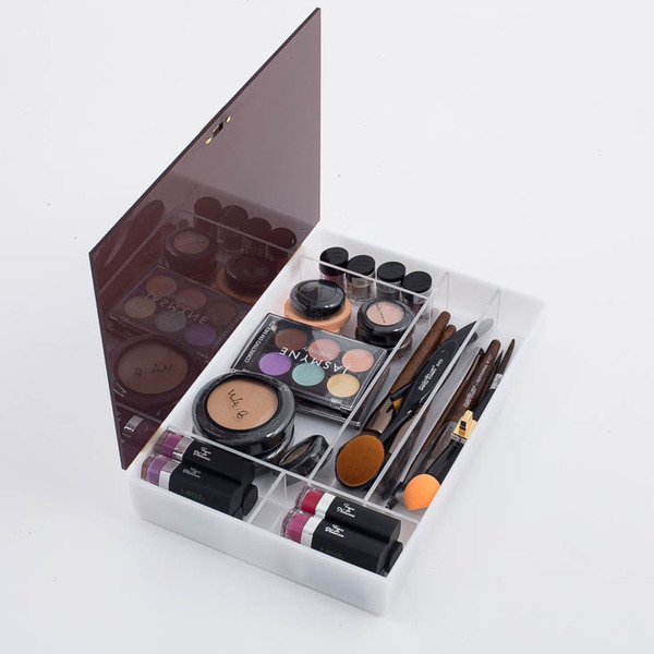 Caixa Organizadora Acrílico Maquiagem Make Up 40 20 Leroy Merlin