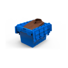 Caixa Organizadora Alc 20l - 400x300x280 Mm  Azul Claro