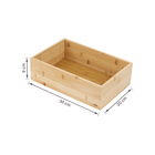 Caixa Organizadora Bambu Keep 5,4L 9x20x30cm OU