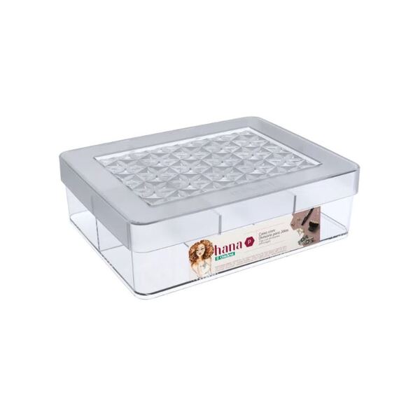Caixa Organizadora C/ Divisoria P Hana - Ordene Transparente