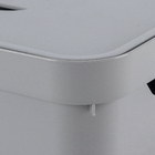 Caixa Organizadora Chumbo Plástico 13x27,5x36,5cm Nordi OU