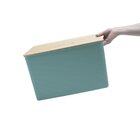 Caixa Organizadora Com Tampa De Bambu Canelada - Oikos Verde