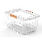 Caixa Organizadora Com Tampa E Rodas Em Plastico 60 Litros Tr