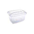 Caixa Organizadora Com Tampa Plástico Incolor Plasútil 5,2 L