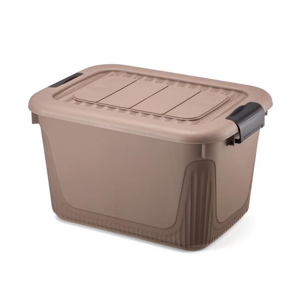 Caixa Organizadora Container 80 Trava/roda Plasnorthon - Marr