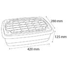 Caixa Organizadora Container Com Tampa 10 Litros Para Organiz