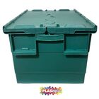 Caixa Organizadora Container Forte Verde 47 Lt Trava Plasnew