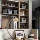 Caixa Organizadora Cube M C/ Tampa Chumbo Ou