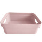 Caixa Organizadora Cube Média 10,5l Rosé Nude Ou