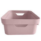 Caixa Organizadora Cube Média 10,5l Rosé Nude Ou