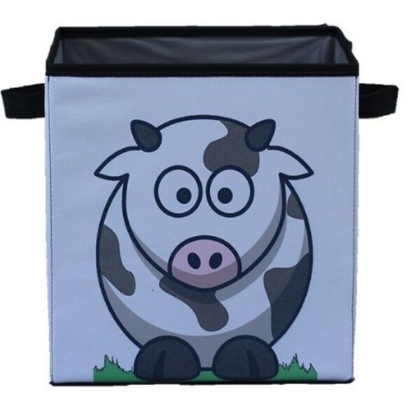 Caixa Organizadora De Brinquedos Estampada 28x30x28cm Estampa