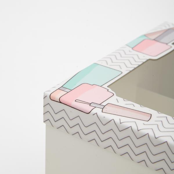 Caixa organizadora de esmaltes Intensa Geguton de aço