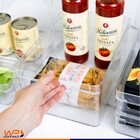 Caixa Organizadora De Geladeira Acrílico 30x15x13cm Multiuso