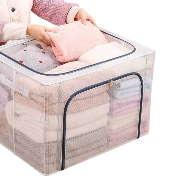 Caixa Organizadora De Guarda Roupa Flexivel Organizador G