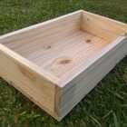 Caixa Organizadora De Madeira 50x30x12 Cm Neonx - Pinus