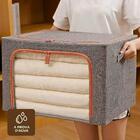 Caixa Organizadora De Roupas Multiuso Dobrável - Bege