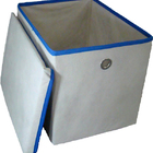 Caixa Organizadora De Tecido Organibox   C/ Ilhós E Tampa De