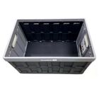 Caixa Organizadora Dobrável Para Porta Malas 62l Cinza 4u.