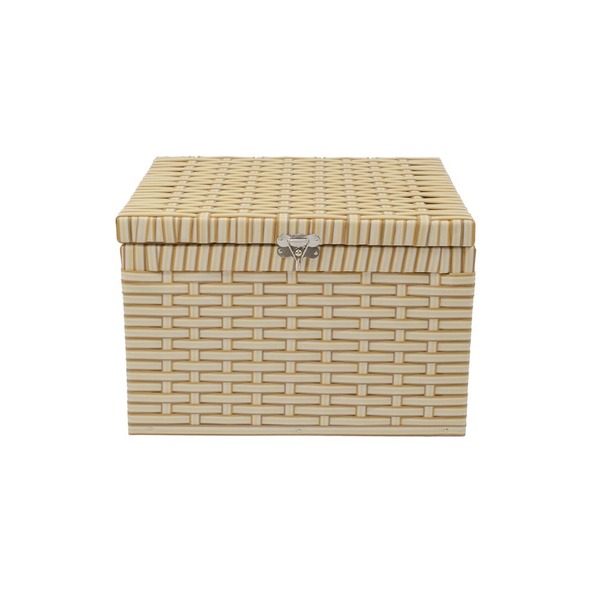 Caixa Organizadora Em Fita 30x25x20cm - Bananeira