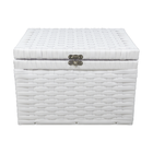 Caixa Organizadora Em Fita 30x25x20cm - Branco