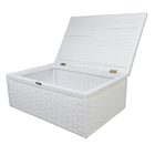 Caixa Organizadora Em Fita 50x35x20cm - Branco