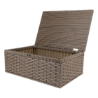 Caixa Organizadora Em Fita 50x35x20cm - Cappuccino