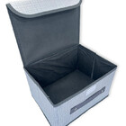 Caixa Organizadora Flexível Multiuso Para Armário Guarda Roupa