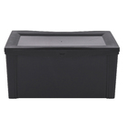 Caixa Organizadora Grande em Plástico Preto 65L Radical Color Ordene