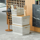 Caixa Organizadora Grid Cesto Organizador Armário Despensa Br