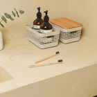 Caixa Organizadora Grid Cesto Organizador Armário Despensa Br