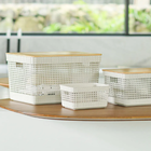 Caixa Organizadora Grid Cesto Organizador Armário Despensa Br