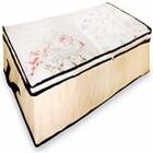 Caixa Organizadora Guarda Manta, Lençol, Edredom Organiza Gua