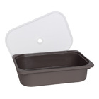 Caixa Organizadora Huya 7 5 L - Cinza Mushroom