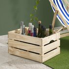 Caixa Organizadora Madeira Maciça Grande Pequi Cabecasa Madei