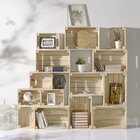 Caixa Organizadora Madeira Maciça Grande Pequi Cabecasa Madei