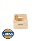 Caixa Organizadora Madeira Maciça Pequena Pequi Cabecasa Made