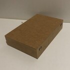 Caixa Organizadora Mdf Cru C/ Divisória 10 Espaço Gin Tônica