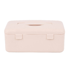 Caixa Organizadora Mega Plástico Rosa Coza