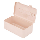 Caixa Organizadora Mega Plástico Rosa Coza