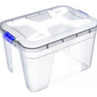 Caixa Organizadora Multiuso -transparente 56 Litros