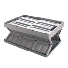 Caixa Organizadora Multiuso Desmontável Tampa 12lts Plasutil