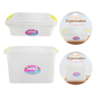 Caixa Organizadora Multiuso Transparente De 10 Ou 20 Litros L