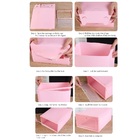 Caixa Organizadora P/ Calçados Gaveta Empilhável - Rosa