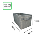 Caixa Organizadora Pequena Para Escritorios Roupas Closet Cin