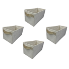 Caixa Organizadora Pequena Para Escritorios Roupas Closet Col